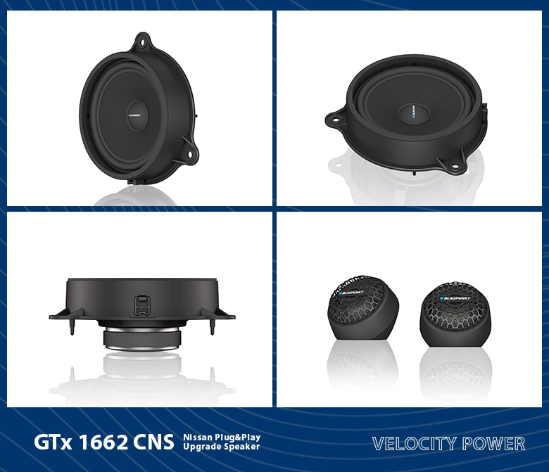 德國(guó)（藍(lán)寶BLAUPUNKT）GTx 1662 CNS日産專用兩分頻喇叭
