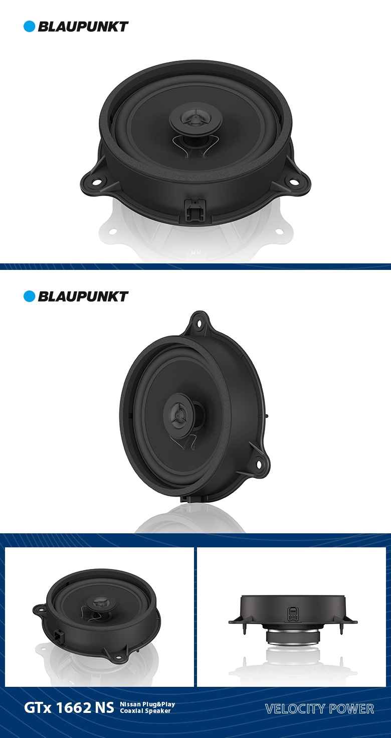德國（藍(lán)寶BLAUPUNKT）GTx 1662 NS日產(chǎn)專用同軸喇叭
